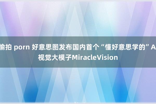 偷拍 porn 好意思图发布国内首个“懂好意思学的”AI视觉大模子MiracleVision